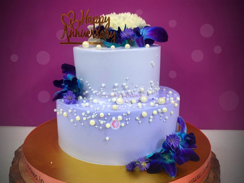 Lemon Lavender Layer Cake - Sprinkle Bakes