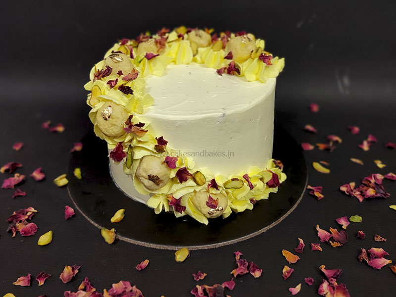 Rasmalai Heart shape Cake – Magic Bakers, Delicious Cakes