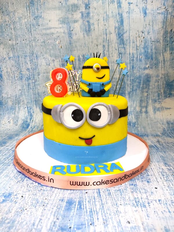 Order Minion Birthday Cake Dubai. Cake for Kids. Cake Shop Dubai – CAKE N  CHILL DUBAI