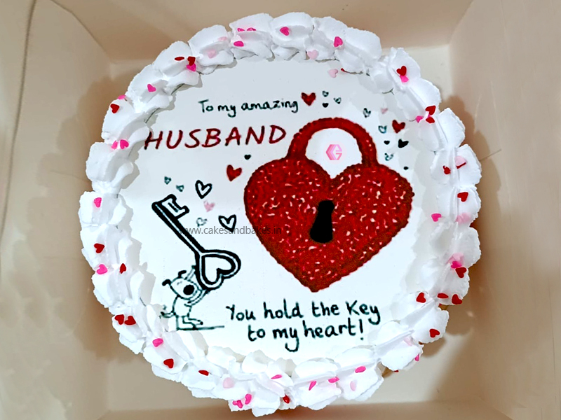 Classic cake for Husband | Cake for husband, Cake, Birthday cake for him