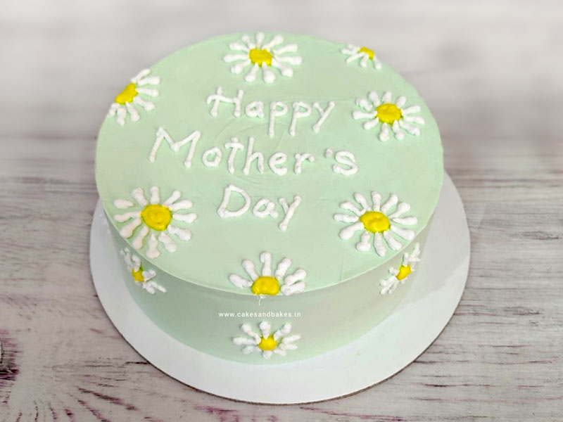 Mother's Day Colorful Floral Theme 3D Cake Singapore #MothersDay  #Mother3DCakeTheme | The Sensational Cakes